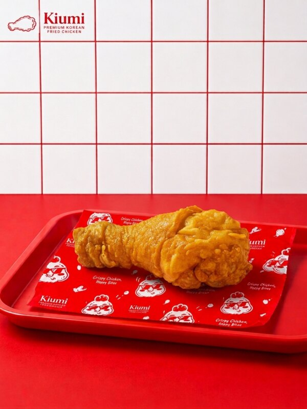 Crispy chicken drumstick